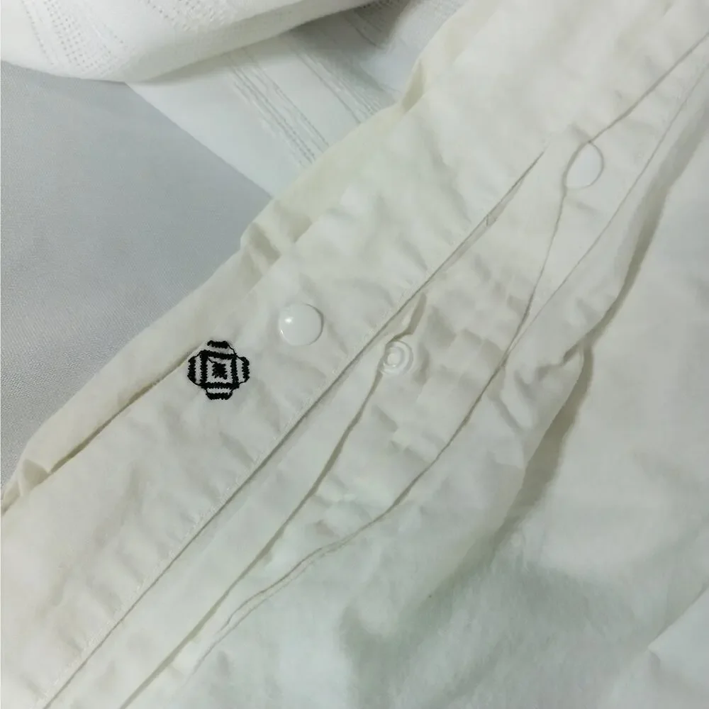 LUXE CREAM & BLACK EMBROIDERED & TASSLED ELEGANT DUVET COVER, 100% COTTON! SZ KG